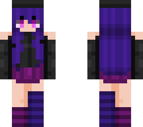 endergirl (eyes on vary top of hat)