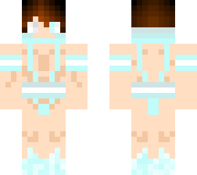 frostwalker with floaties on