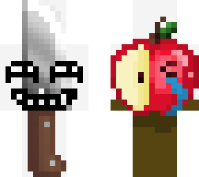 hey little apple...come here...it won't be heart...(contest entry)