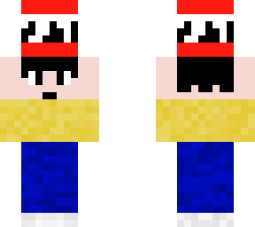 kid carrying tnt block
