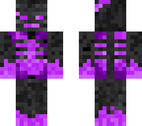 magenta burning wither skeleton