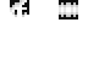 male hair base - black fade white