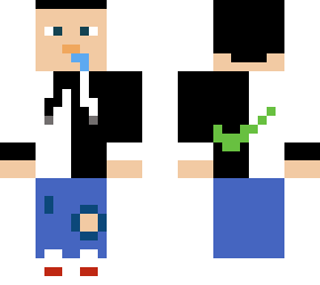 my first white boy skin
