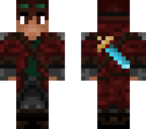 red adventurer guy