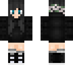 black hair egirl