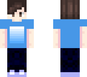 blue colour-shade boy