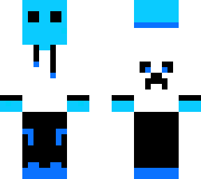 blue gamer slime