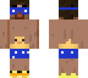 blue swimer