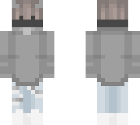 depressed boy with gray hoodie and bandanna