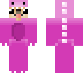 pink doge with face  :)