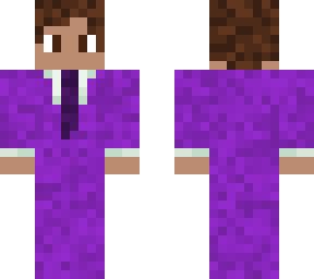 purple suit man