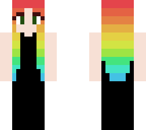 rainbow hair