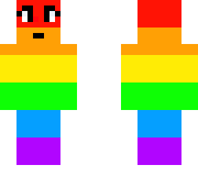 rainbow w/ face