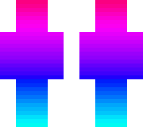 red to blue