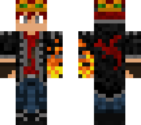 the king with fire
