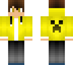 yellow hoodie boy