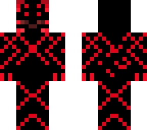 black and red kitsune