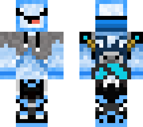 blue slime derpy cow person thingy