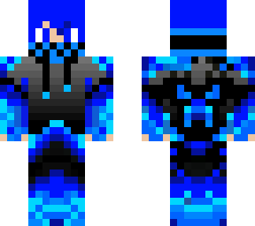 boy creeper blue haired