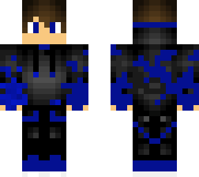 cool blue skin
