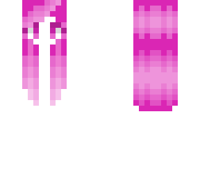 female hair base - neon pink - valentines