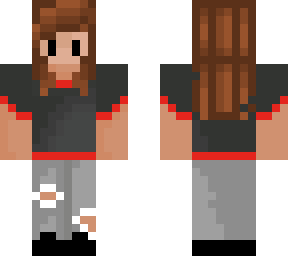 long haired boy