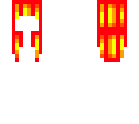 neon flames hair base
