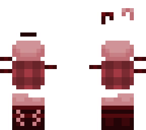 pink and plaid outfit base