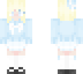 - pastel blue light - without wings!