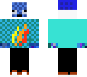 astronaut blue fire