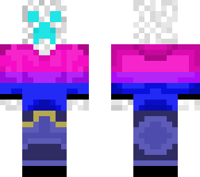 bi pride white creeper - first skin (fixed)