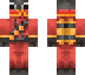 cute suit + mercs muffler red pyro tf2