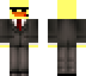 duck in a suit