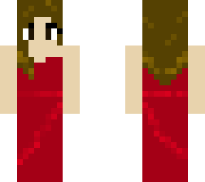 formal red dress