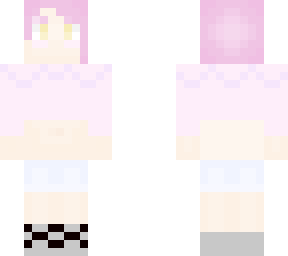 pink-haired girl
