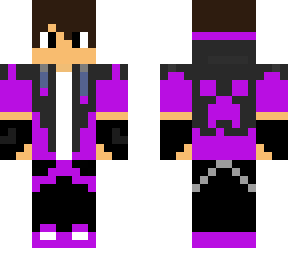 purple cool kid