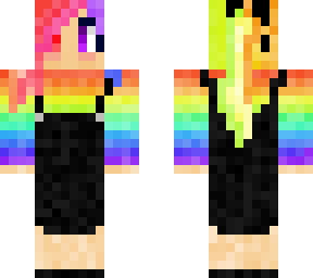 rainbow girl