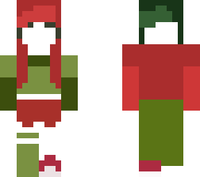 red & green- contrast raffle