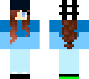 a clone but with red and blue eyes