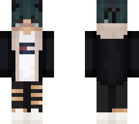blue hair