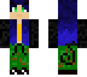 deamon blue hair