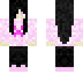 emo minecraft girl