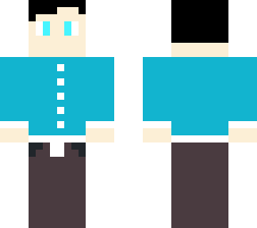 normal cyan skin