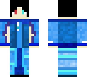 random dude in blue clothings