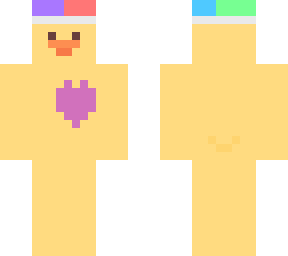 valintines duckie with hat