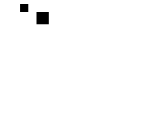 white pixle pacman