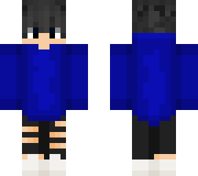 blue jacket