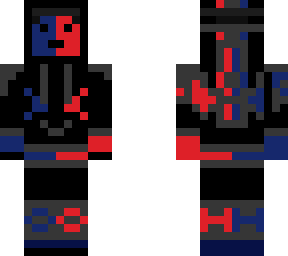 blue/orange guy armored