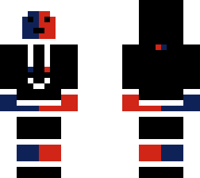 blue/orange guy snowy