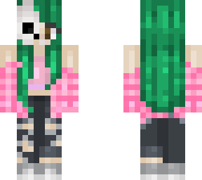 edit green hair
